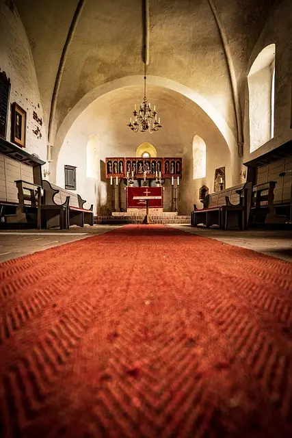 church, interior, carpet, altar, pew, religion, red carpet, architecture, building, carpet, red carpet, red carpet, red carpet, red carpet, red carpet